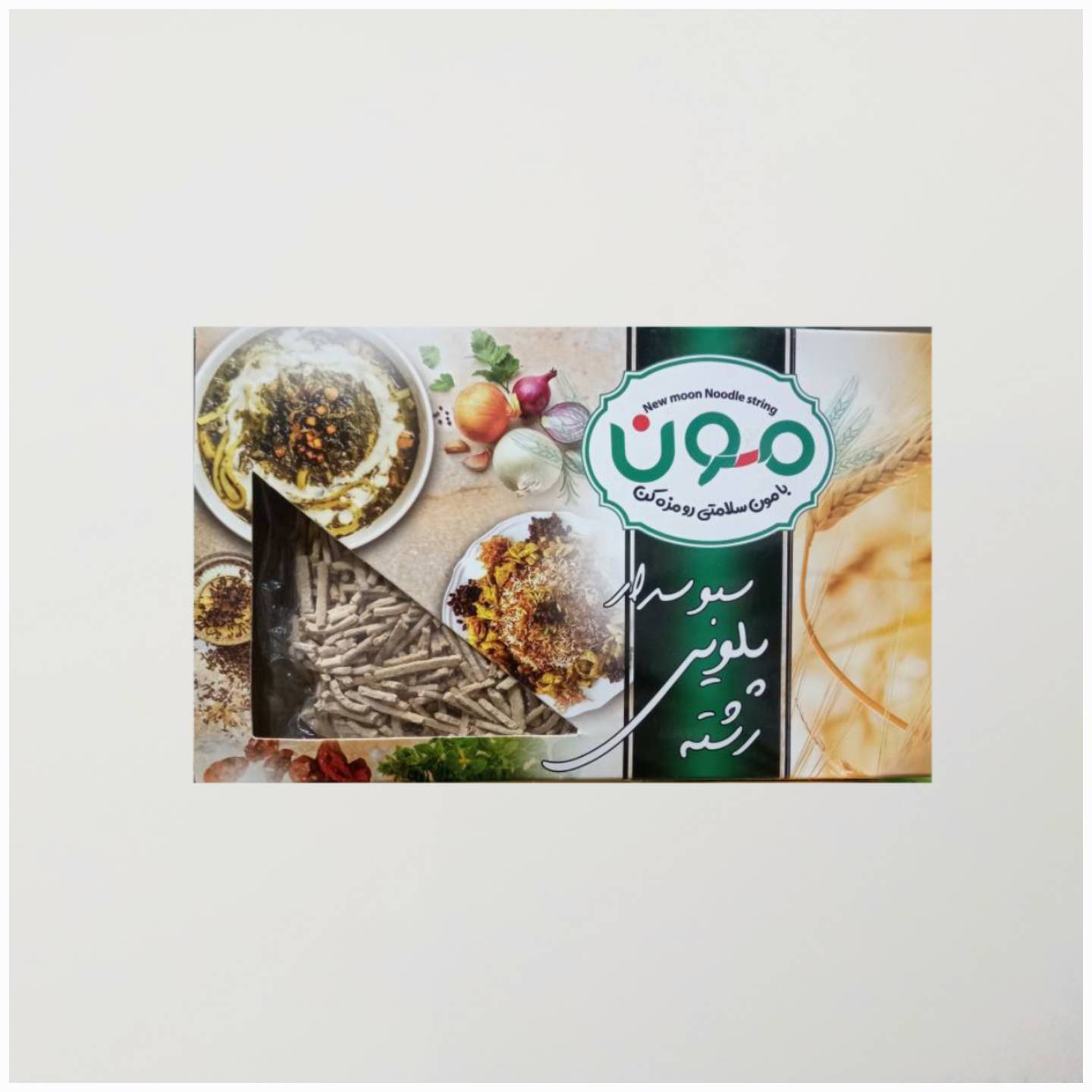 رشته پلویی سبوس دار مون
