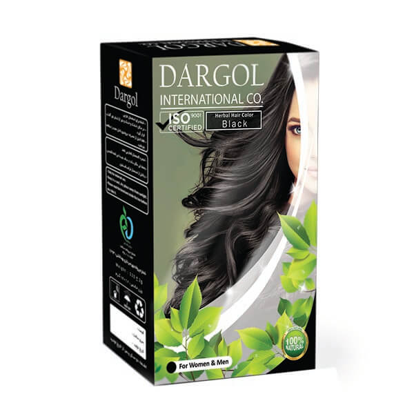 پودر رنگ مو گیاهی مشکی دارگل