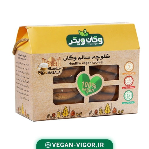 کلوچه سنتی سالم وگان ویگر ماسالا