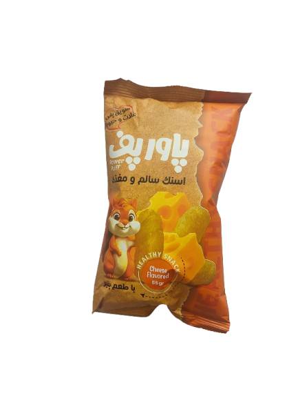 اسنک سالم پاور پف پنیری