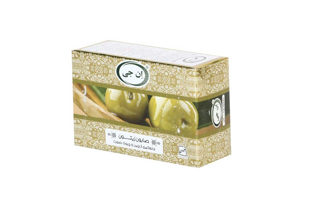 صابون زیتون(ضد چین و چروک صورت)ان جی