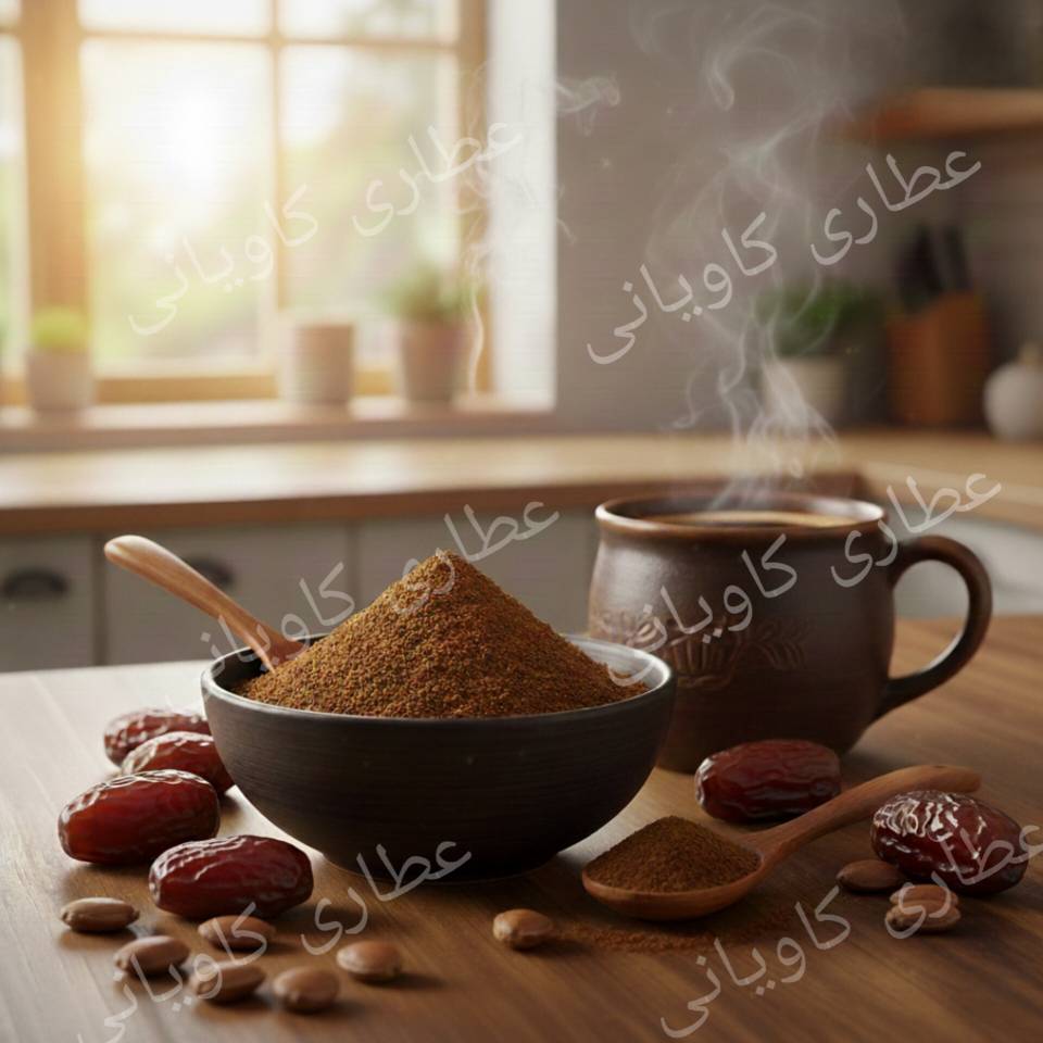 پودر قهوه خرما