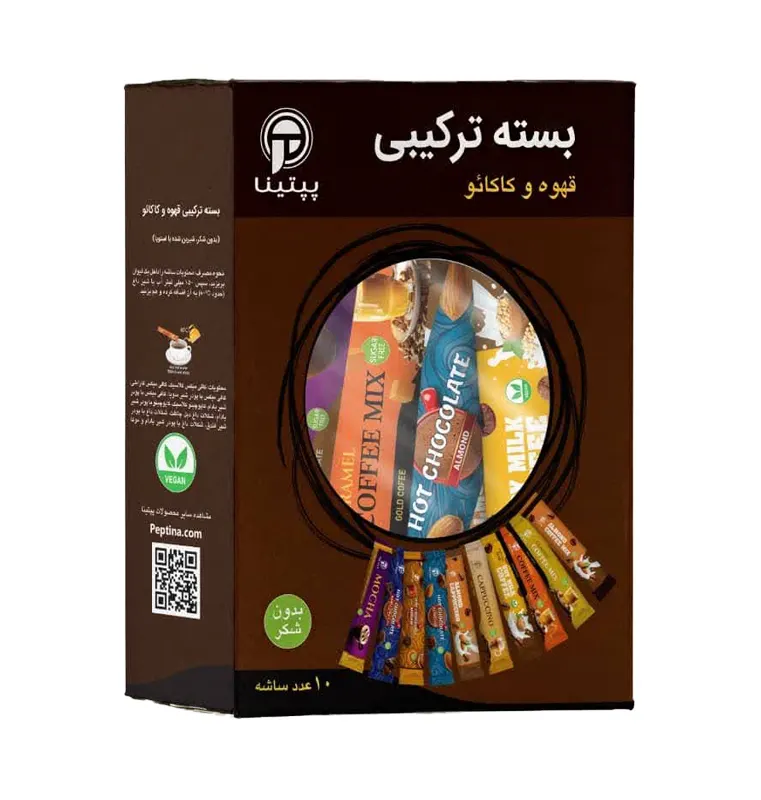 بسته ترکیبی قهوه و کاکائو پپتینا